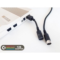 Commodore C64 to C128 PSU adapter. Make your PSU universal!