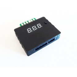 Voltmeter for C64 C128 VIC-II. Live voltage display at your Commodore.